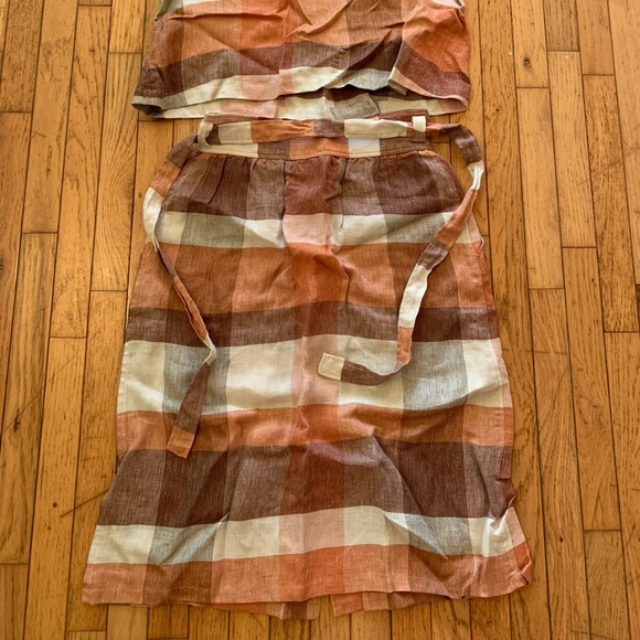 No.6 Terracotta Parson Tank and Skirt - Picture 5 of 7